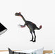 Gigantoraptor Dinosaur White Wall Decal Design 5