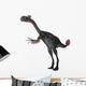 Gigantoraptor Dinosaur White Wall Decal Design 5