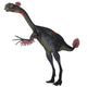 Gigantoraptor Dinosaur White Wall Decal Design 5
