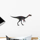 Gigantoraptor Dinosaur White Wall Decal Design 3
