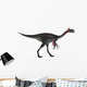 Gigantoraptor Dinosaur White Wall Decal Design 3