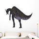 Saurolophus Dinosaur White Wall Decal Design 2