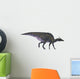 Saurolophus Dinosaur White Wall Decal Design 1