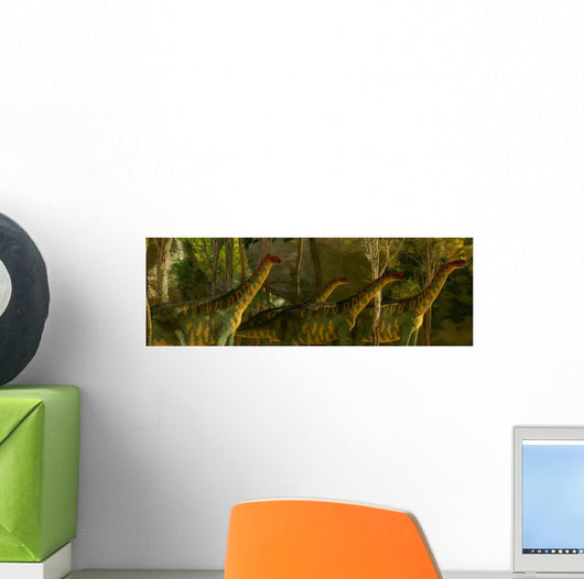 Herd Jobaria Dinosaurs Pass Wall Decal
