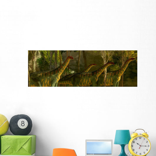 Herd Jobaria Dinosaurs Pass Wall Decal