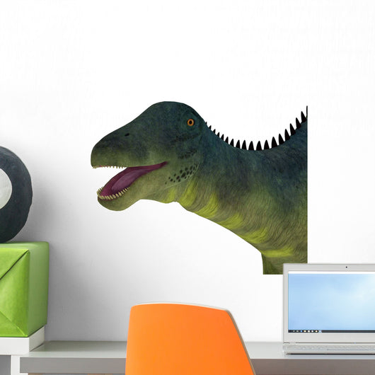Brachytrachelopan Dinosaur Portrait Wall Decal