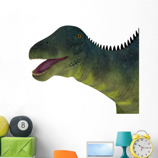 Brachytrachelopan Dinosaur Portrait Wall Decal
