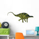 Brachytrachelopan Dinosaur White Wall Decal Design 1