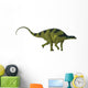Brachytrachelopan Dinosaur White Wall Decal Design 1
