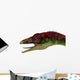 Compsognathus Dinosaur Portrait Wall Decal