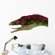 Compsognathus Dinosaur Portrait Wall Decal