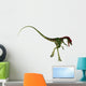 Rear Compsognathus Dinosaur Wall Decal