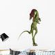 Compsognathus Dinosaur White Wall Decal