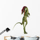 Compsognathus Dinosaur White Wall Decal