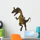 Cryolophosaurus Dinosaur White Wall Decal Design 1