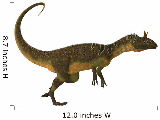 Cryolophosaurus Dinosaur Side Wall Decal Design 2