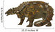 Gargoyleosaurus Dinosaur White Wall Decal