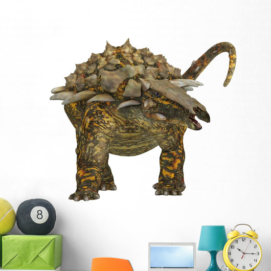 Front Gargoyleosaurus Dinosaur Wall Decal