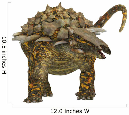 Front Gargoyleosaurus Dinosaur Wall Decal