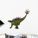 Huayangosaurus Dinosaur White Wall Decal