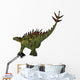 Huayangosaurus Dinosaur White Wall Decal