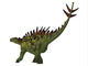 Huayangosaurus Dinosaur White Wall Decal