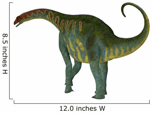 Jobaria Dinosaur White Wall Decal Design 4