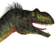 Close-up Menacing Megalosaurus Wall Decal