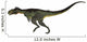 Megalosaurus Dinosaur Side Wall Decal