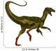 Ornitholestes Dinosaur White Wall Decal
