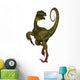Ornitholestes Dinosaur Front Wall Decal