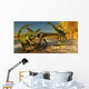 Allosaurus Dinosaur Brings down Wall Decal
