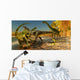 Allosaurus Dinosaur Brings down Wall Decal