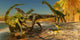 Allosaurus Dinosaur Brings down Wall Decal