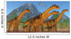 Camarasaurus Sauropod Dinosaur Herd Wall Decal