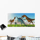 Kentrosaurus Rears up to Wall Decal