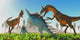 Kentrosaurus Rears up to Wall Decal