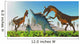Kentrosaurus Rears up to Wall Decal