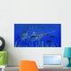 Eurhinosaurus Reptile Preys Coelacanth Wall Decal