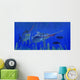 Eurhinosaurus Reptile Preys Coelacanth Wall Decal