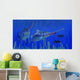 Eurhinosaurus Reptile Preys Coelacanth Wall Decal