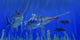 Eurhinosaurus Reptile Preys Coelacanth Wall Decal