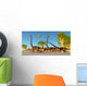 Herd Omeisaurus Dinosaurs Traveling Wall Decal