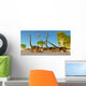 Herd Omeisaurus Dinosaurs Traveling Wall Decal