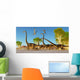 Herd Omeisaurus Dinosaurs Traveling Wall Decal