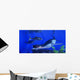 Liopleurodon Catches Ichthyosaur Jurassic Wall Decal