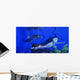 Liopleurodon Catches Ichthyosaur Jurassic Wall Decal