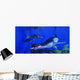 Liopleurodon Catches Ichthyosaur Jurassic Wall Decal