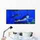 Liopleurodon Catches Ichthyosaur Jurassic Wall Decal