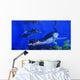 Liopleurodon Catches Ichthyosaur Jurassic Wall Decal